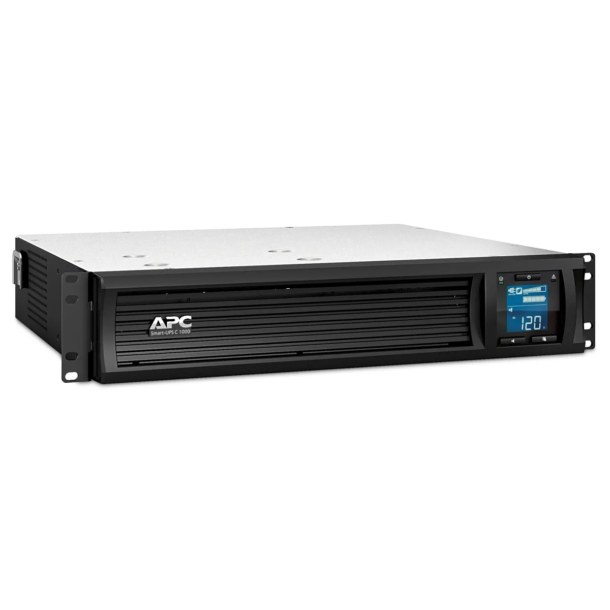 APC Smart-UPS Rack 2U, 1000 VA/600 Watts, Input 230V /Output 230V, InterfacePort USB angle