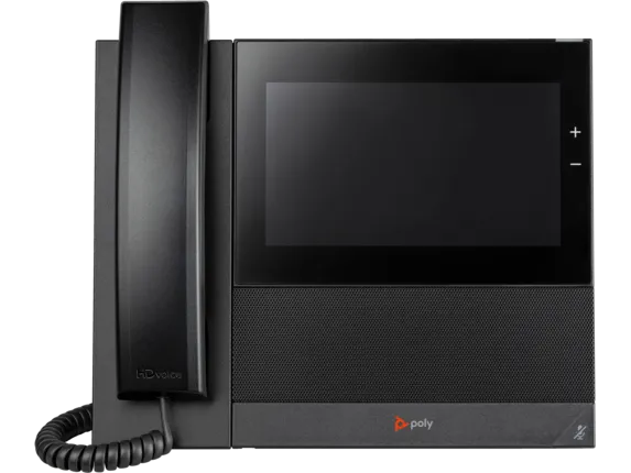 HP Poly CCX 600 Business Media Phone for Microsoft Teams and PoE-enabled 