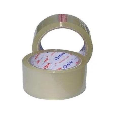 Optima Banda adeziva transparenta 72mmx60m 38mic