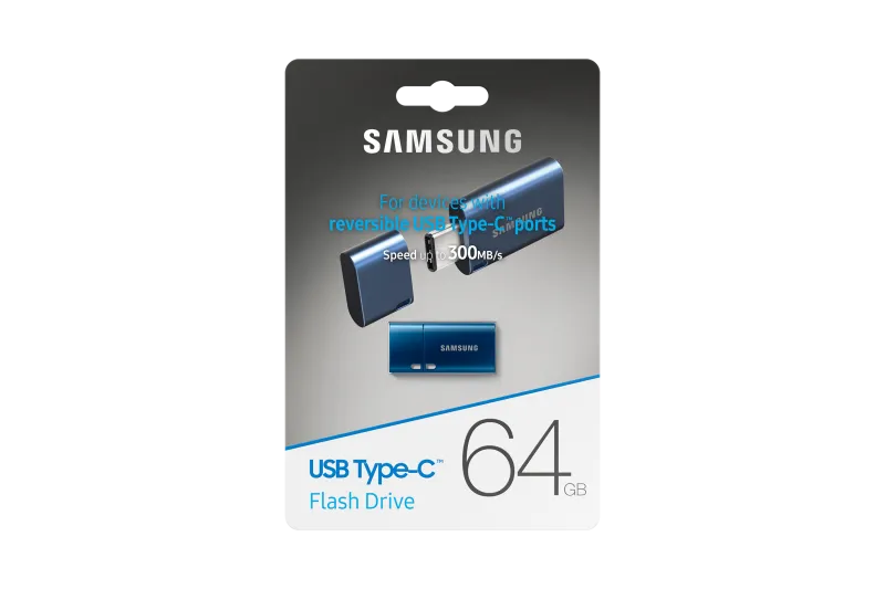Samsung Memorie USB Pendrive 64GB USB-C 3.1 Gen1, viteza 400/MBs, Blue 