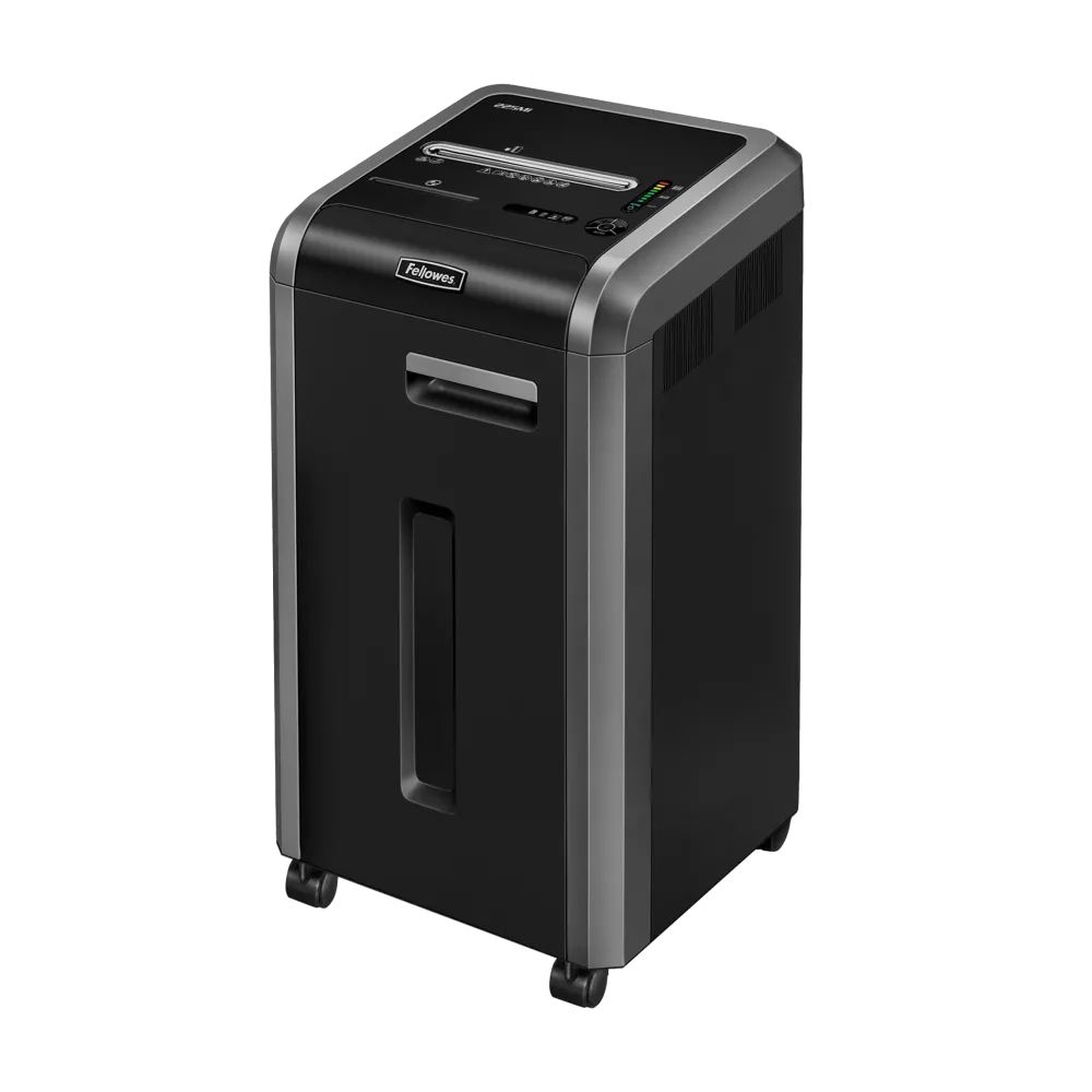 Fellowes Distrugator documente 225Mi, 16 coli, microparticule 2x12 mm, P-5, cos 60L