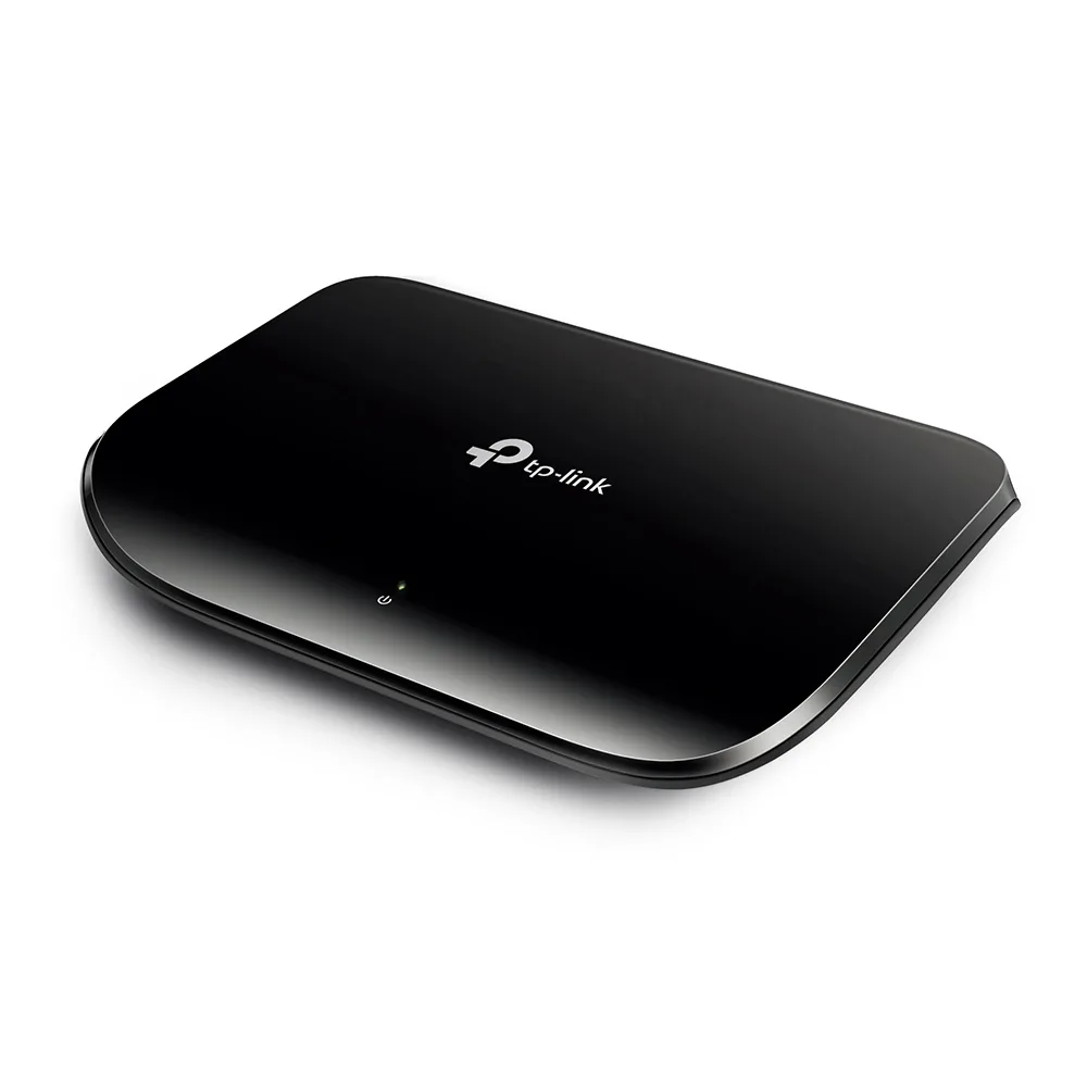 TP-Link TL-SG1005D - Desktop Switch 5-Port Gigabit RJ45 10/100/1000M angle