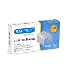 Rapesco Capse 24/6 1000 buc/cutie pana la 20 coli