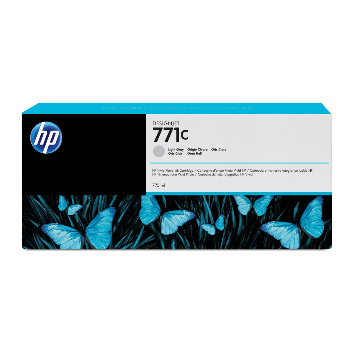 HP B6Y14A Cartus ink no. 771 775ml Light Gray pt. DesignJet, standard yield