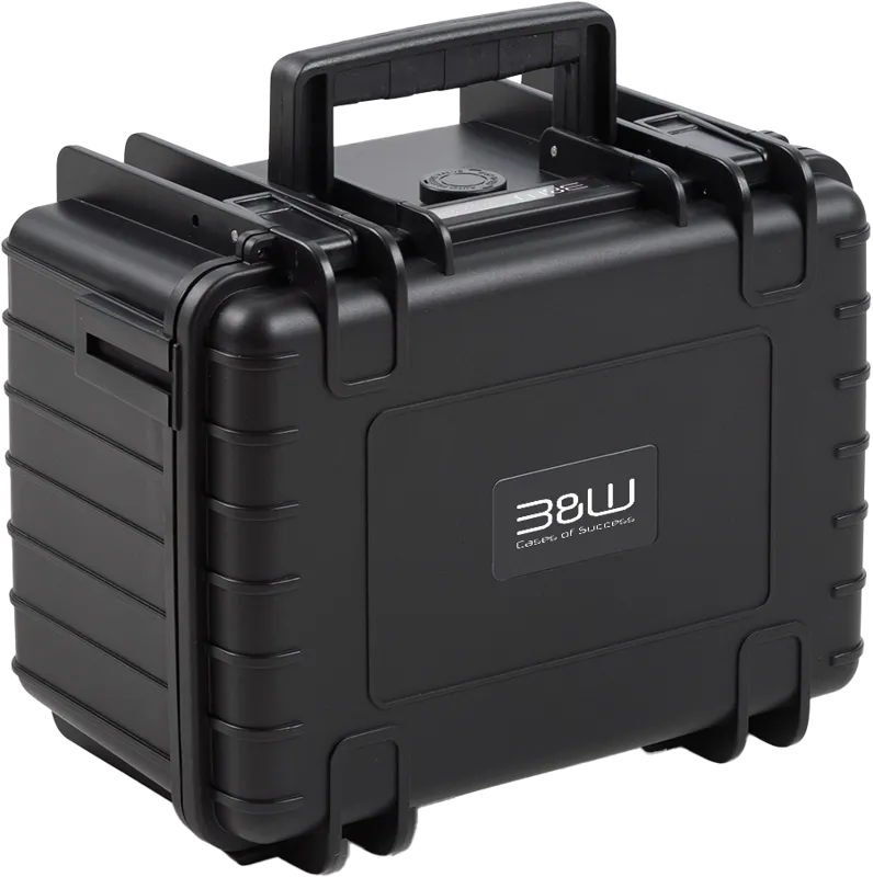 B&W Geanta de transport si carcasa de protectie pentru drona DJI Mini 4 Pro negru 