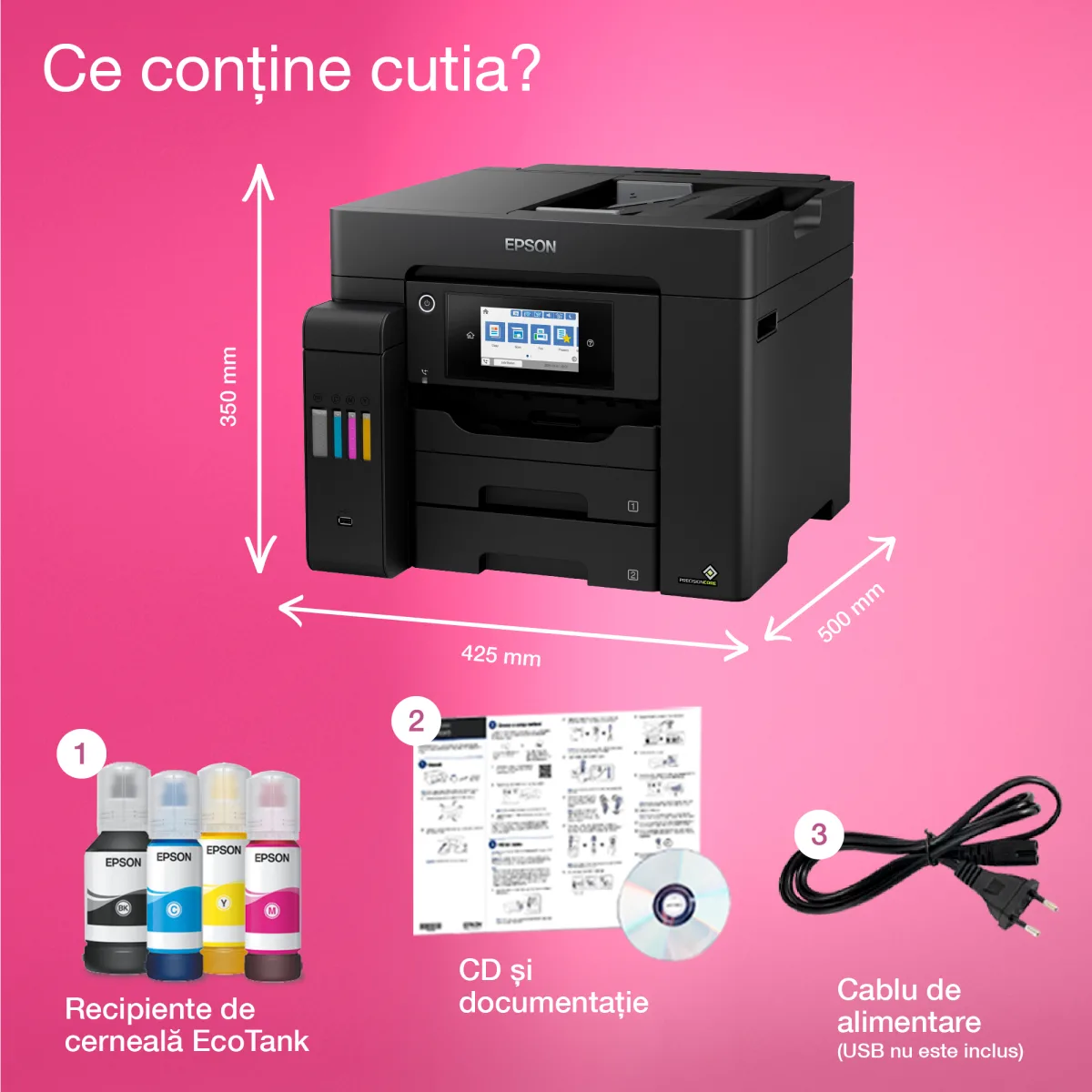 Epson EcoTank L6550 multifunctional CISS A4 fax C11CJ30402 angle