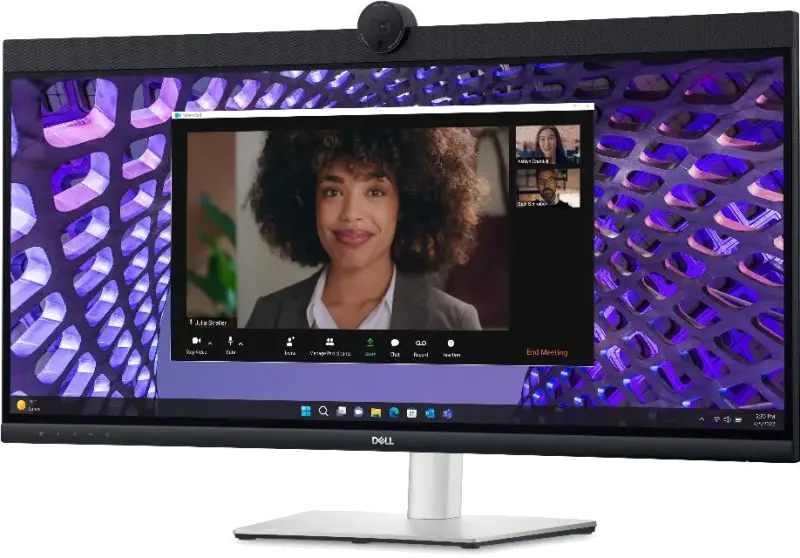 Dell P3424WEB Monitor curbat 34.1inch WQHD 3440x1440px 4K Ultra HD LCD conferinta