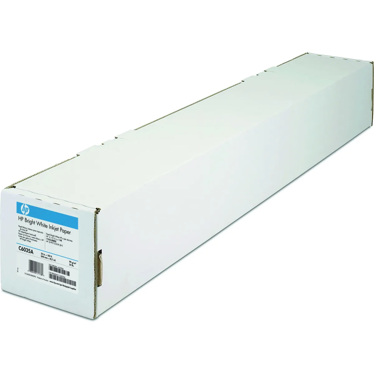 HP Hartie plotter A1+ 610mm x 45.7m 90g/mp Bright White
