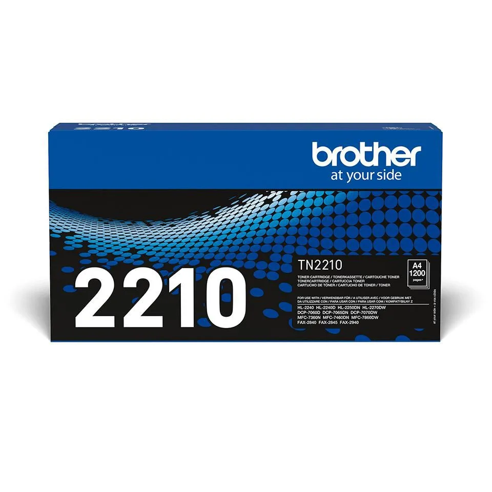 Brother Toner negru TN-2210, 1200 pagini, pentru HL-2240/HL-2250DN