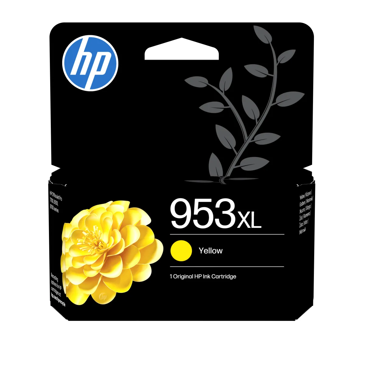 HP F6U18AE No.953XL Cartus inkjet yellow high capacity ORIGINAL, 1.45k