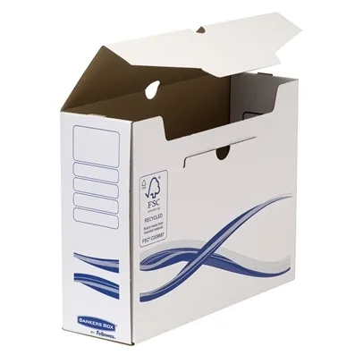 Fellowes Cutie arhivare A4 10cm carton ondulat FSC