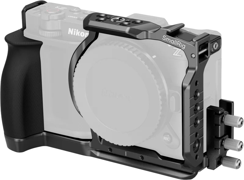 SmallRig HawkLock Cage 5904 pentru Nikon ZR, Arca-Swiss si sina NATO