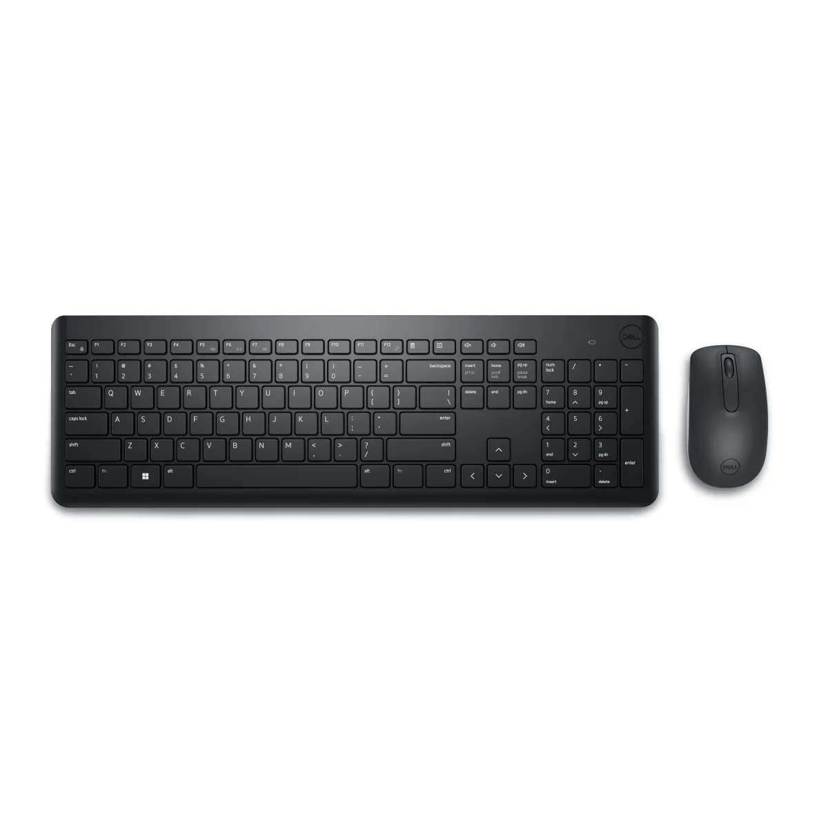 Dell KM3322W Wireless Keyboard and Mouse US International (QWERTY) angle