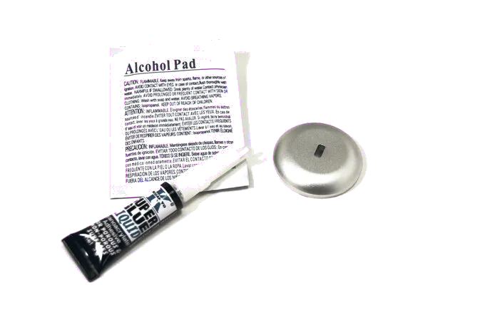 Kit adaptor slot securitate Kensington adeziv permanent 40mm diametru