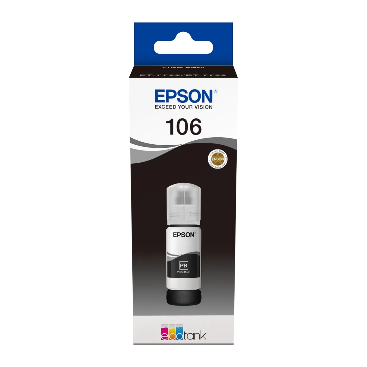 Epson Rezerva cerneala 106 photo black, 70 ml pentru L7160, L7180