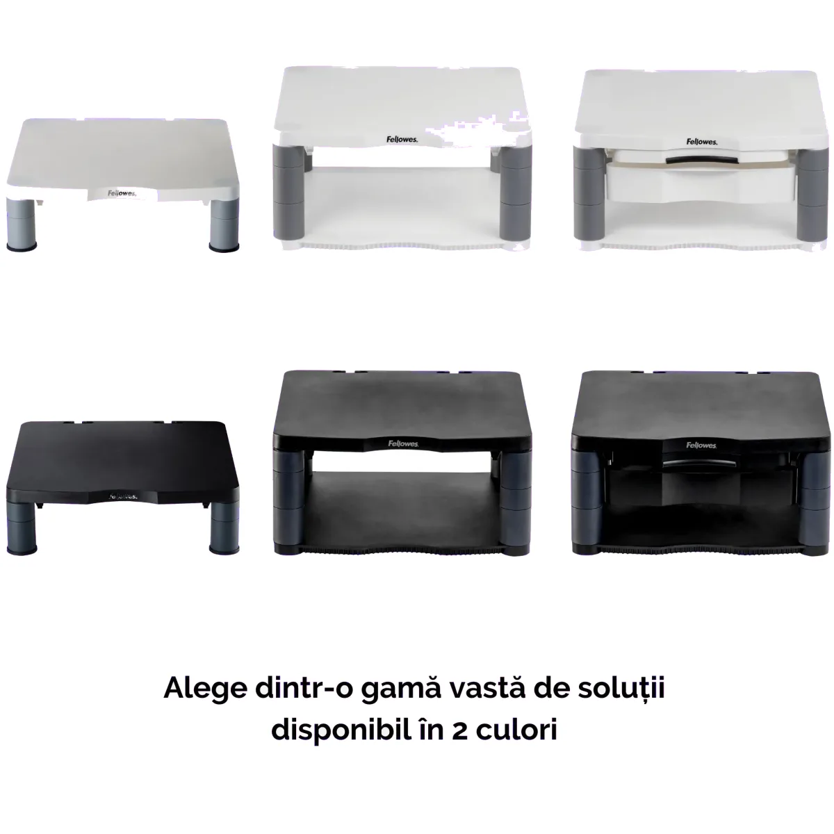 Fellowes Premium monitor riser graphite - suport pentru monitor 