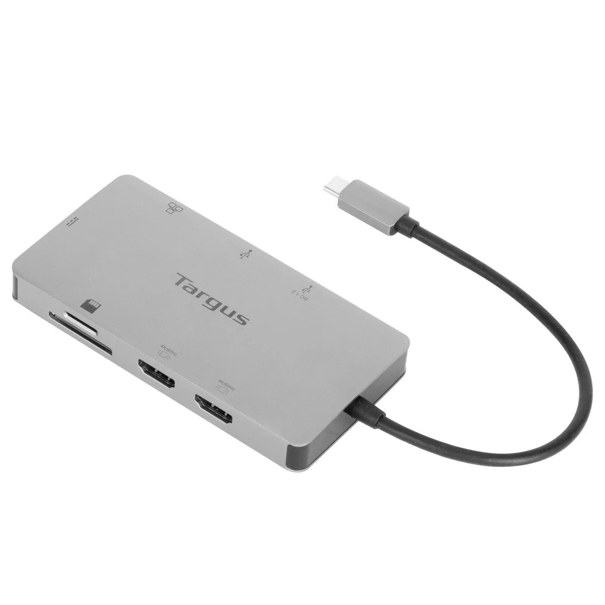 Targus Dock423 USB-C Universal Dual HDMI 4K, Docking Station, 100W angle