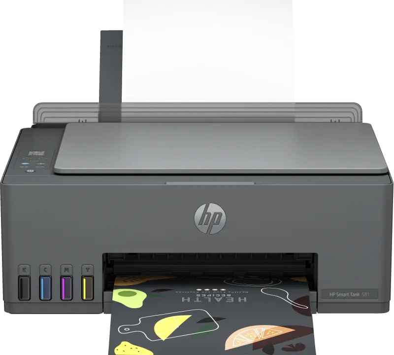 HP Multifunctional A4 color Smart Tank 581 All-in-One Printer, Inkjet termală