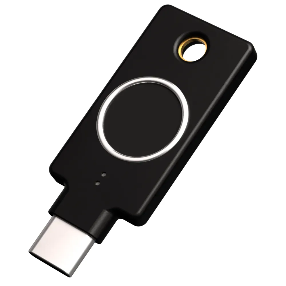 Yubico YubiKey C Bio FIDO Edition, cheie biometrica USB-C