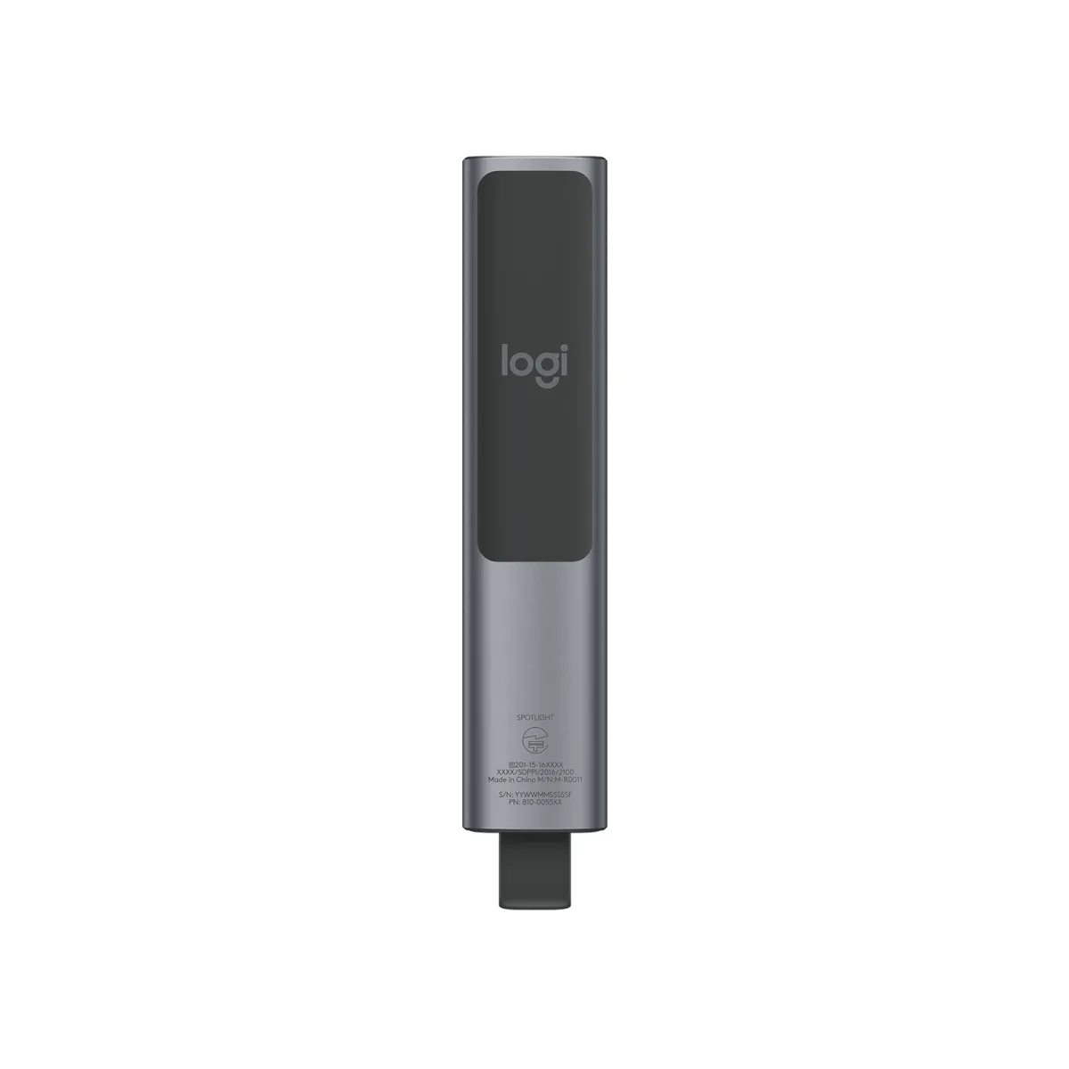 Logitech Presenter Spotlight Plus Bluetooth wireless 30m USB Slate 