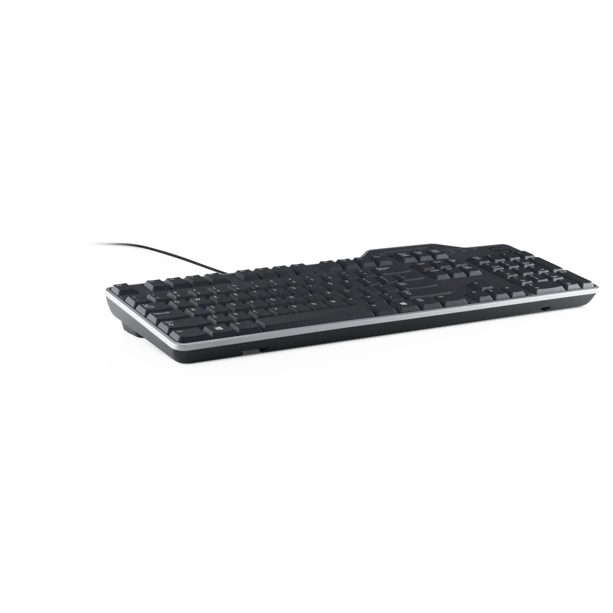 Dell Tastatura US/European (QWERTY) KB-813 Smartcard Reader USB angle