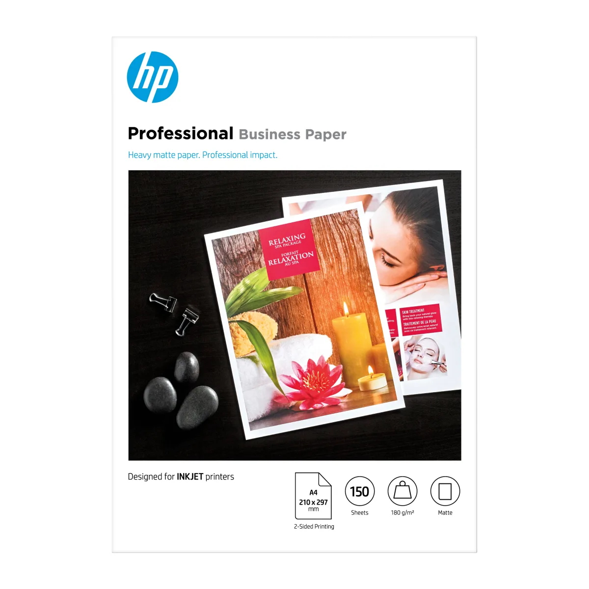 HP Hartie A4 matte 180g/mp Professional Business, 150 coli
