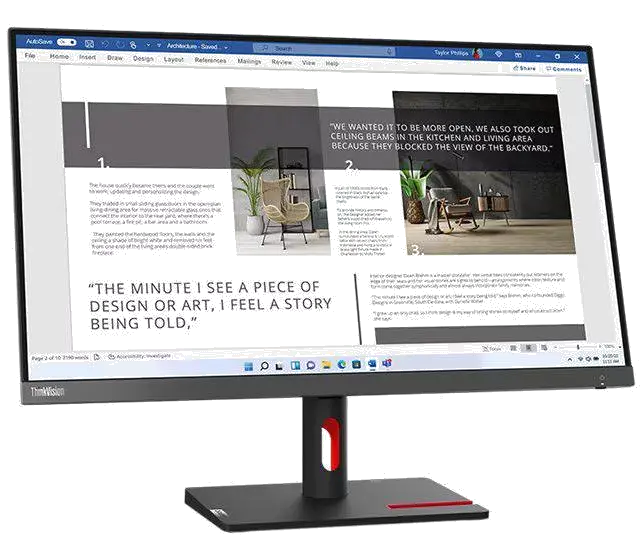 Lenovo ThinkVision S27i-30 monitor 27 inch IPS FHD 100Hz 