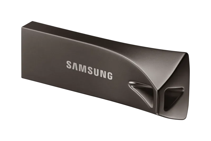 Samsung Memorie USB 256GB Bar Plus, USB 3.1 Gen1, viteza 400/MBs, Titan Gray 