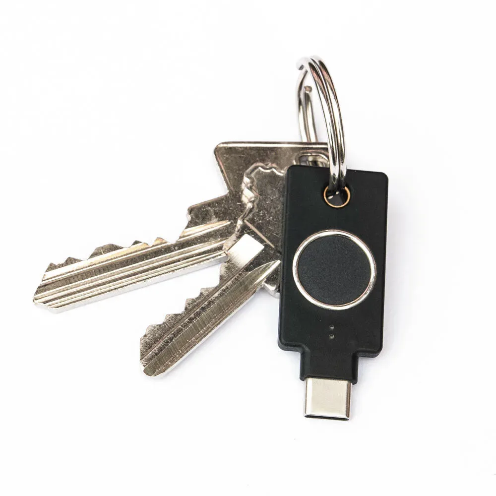 Yubico YubiKey C Bio FIDO Edition, cheie biometrica USB-C 