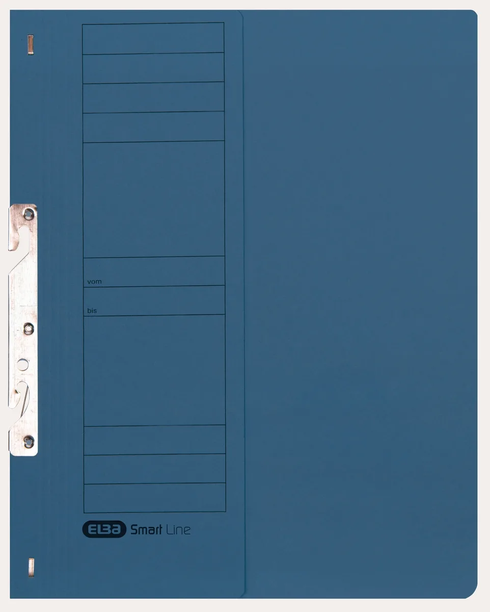 Elba Dosar incopciat A4 1/2 Blue Angel, 200 file, albastru