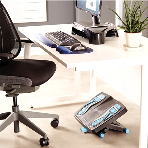 Fellowes Energizer Foot Support - suport ergonomic pentru picioare suprafata cu masaj lifestyle