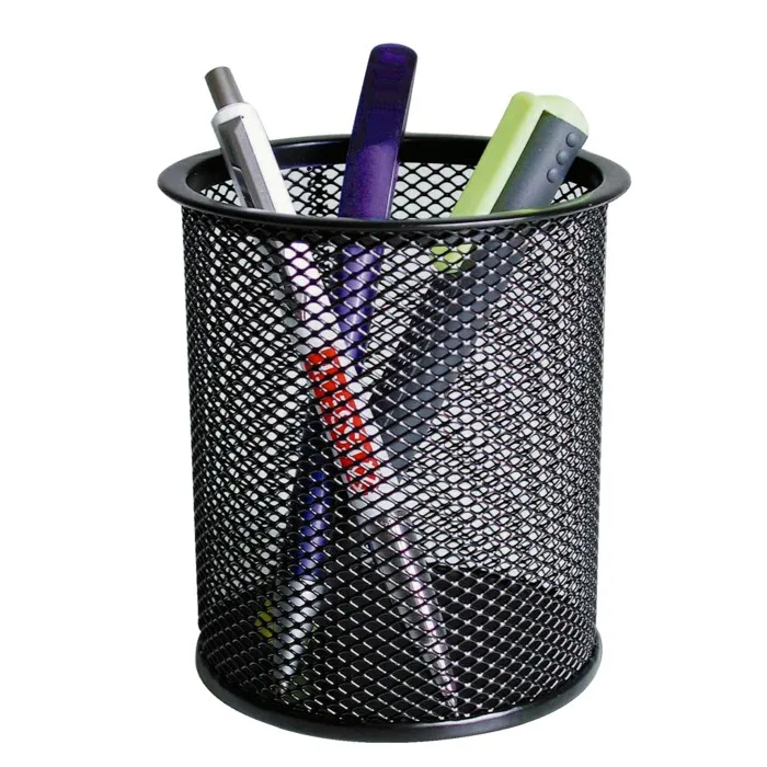 Economy Suport instrumente scris metalic mesh negru