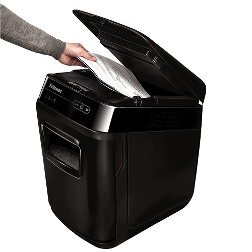Fellowes AutoMax 150C distrugator automat 150 coli, P-4, cos 32L lifestyle