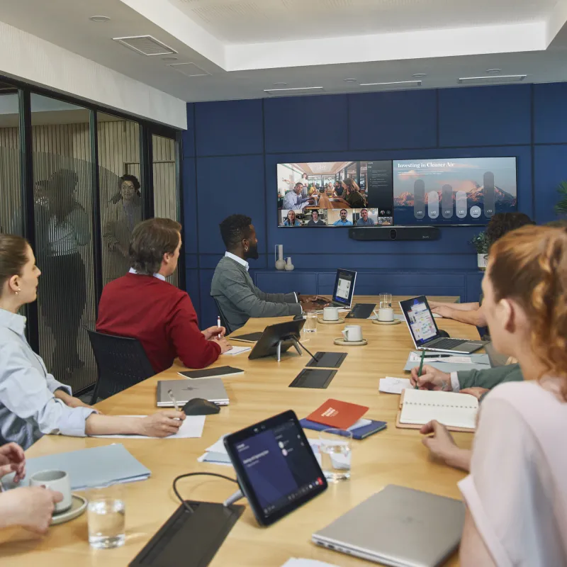 HP Studio X72 video bar 4K dual camera 