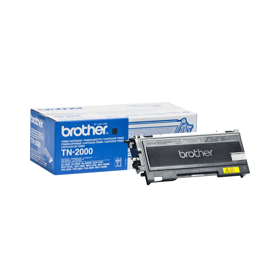 Brother Toner negru TN-2000, 2500 pagini, pentru HL-2030/HL-2040