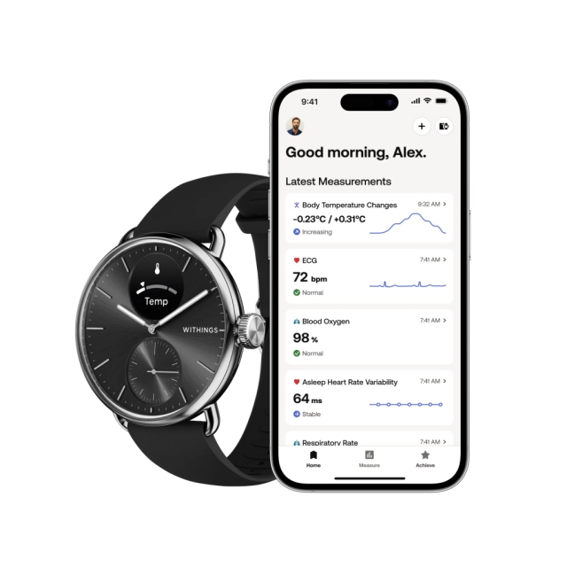 Withings Scanwatch 2, 38mm - Black 