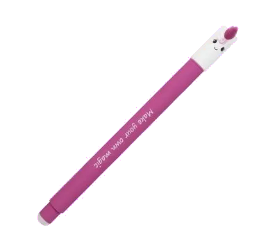Eberhard Faber Roller cu gel Animal erase it - UNICORN 0,7 mm, cerneala termosensibila albastra 