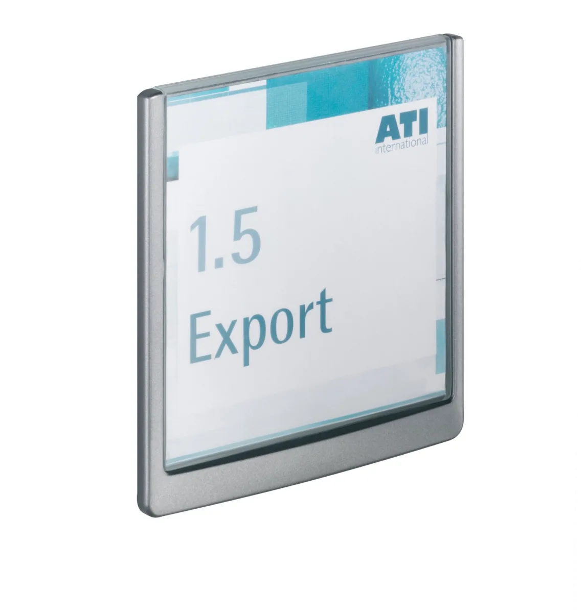 Durable Placuta usa CLICK SIGN 149x148.5mm grafit