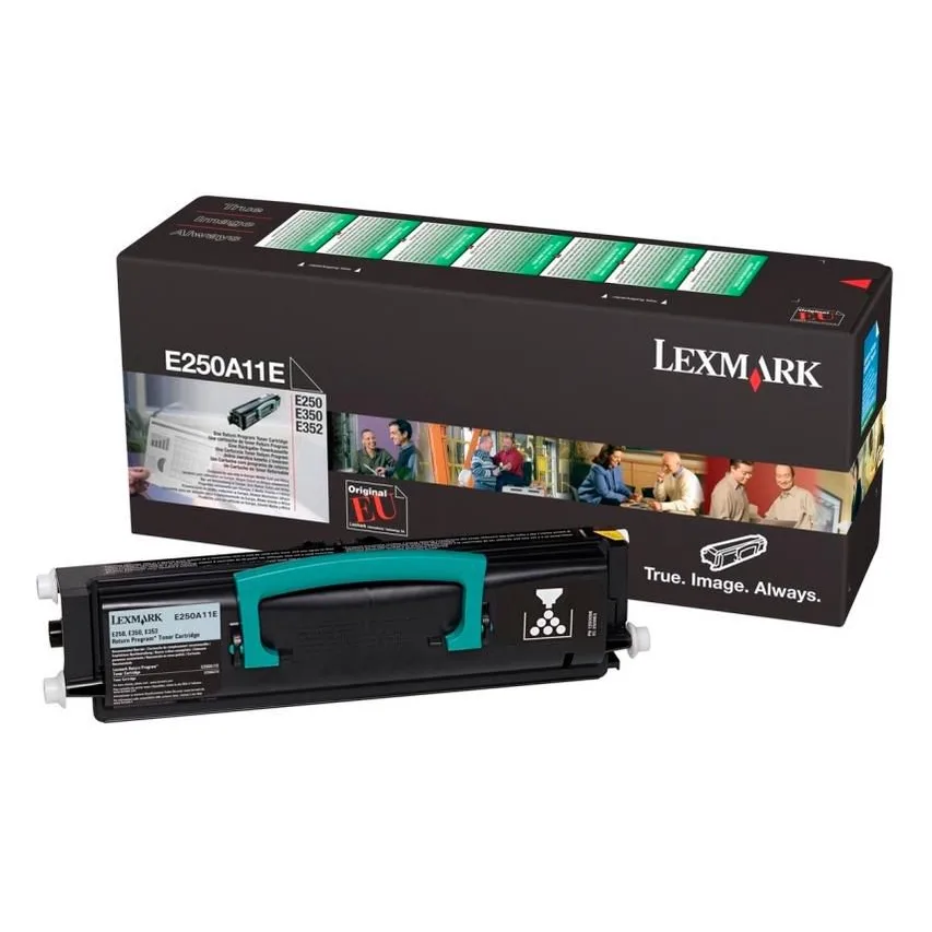 Lexmark E250A11E Cartus toner negru, ORIGINAL, Return Program, Standard Capacity, 3.5k