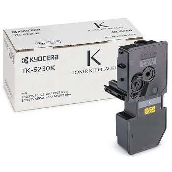 Kyocera TK-5230K Cartus toner negru original pt M5521cdn/cdw, P5021cdn/cdw, 2600 pag