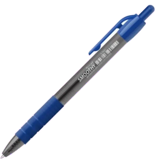 Herlitz Smoothy pix cu gel 0.7mm albastru cu mecanism grip
