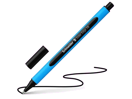 Schneider Pix unica folosinta Slider Edge M negru 0.4mm grip triunghiular