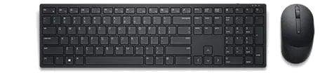 Dell KM5221W Kit wireless tastatura + mouse optic - US International (QWERTY)