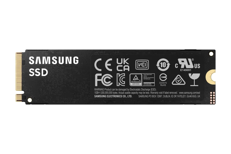 Samsung 990 PRO SSD 4TB, NVMe M.2 2280 PCI-E, R/W speed:7450/6900 MB/s, fara Heatsink 