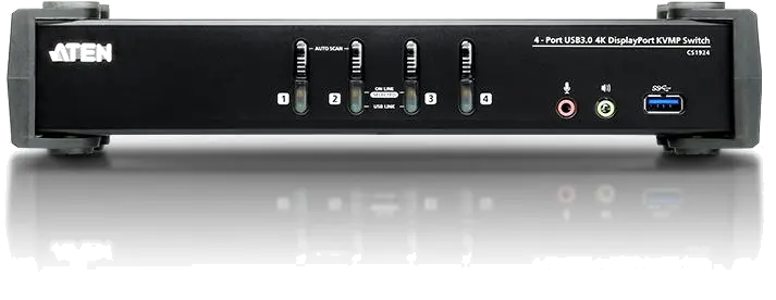 Aten Switch KVMP 4 porturi DP USB 3.0 