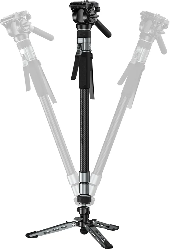 SmallRig Monopied video TRIBEX PRO 6286 carbon 90-170cm cap fluid 6kg 