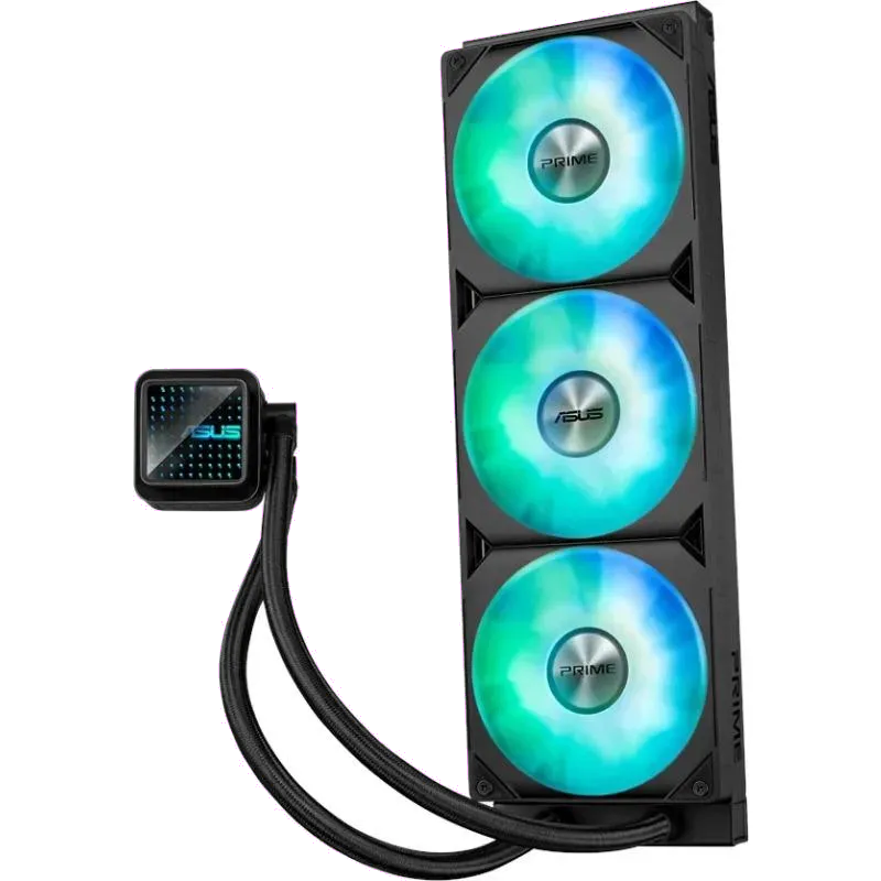 Asus PRIME LC 360 ARGB Cooler Procesor NEGRU marime radiator 360mm 3 ventilatoare 