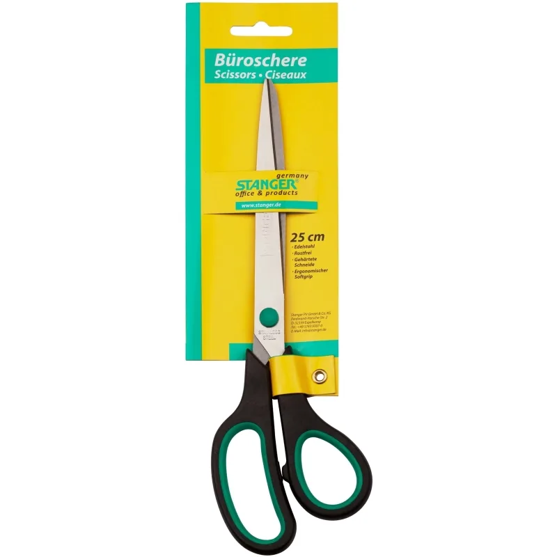 Stanger Foarfeca birou 25.5cm otel inoxidabil manere ergonomice
