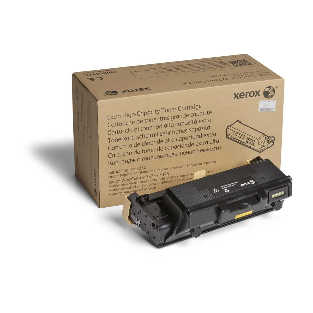 Xerox 106R03623 Cartus toner negru ORIGINAL Extra High Capacity, 15.000 pag la 5%