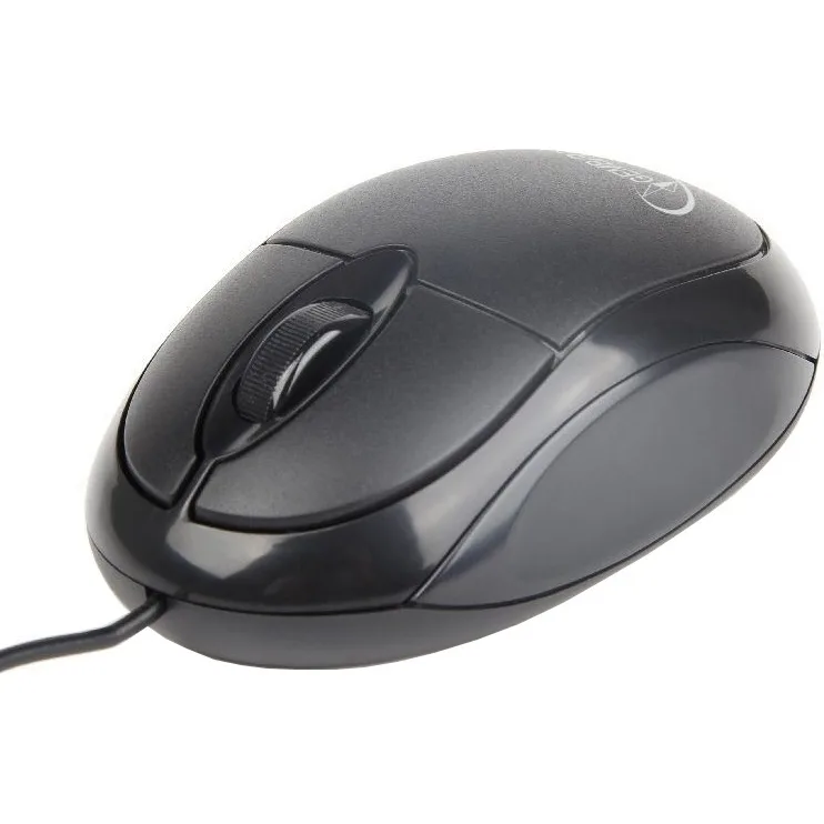 Gembird Mouse USB optic, 1000dpi, 3 butoane, 1 rotita scroll, black 
